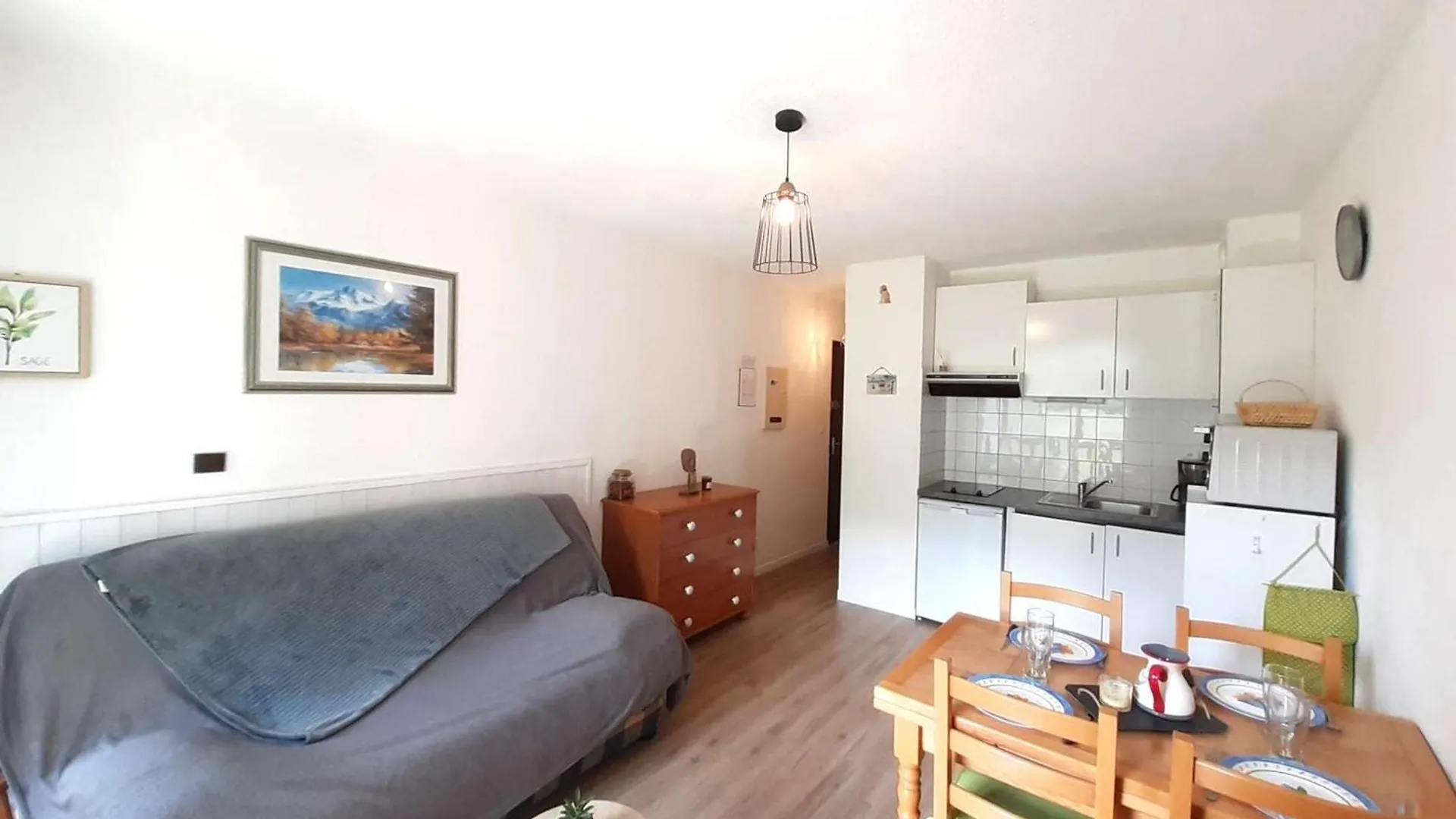 شقة T2 A Vielle-Aure, 4 Pers, Balcon Sud, Parking, Kitchenette Equipee, Proche Commodites - Fr-1-457-325 فرنسا