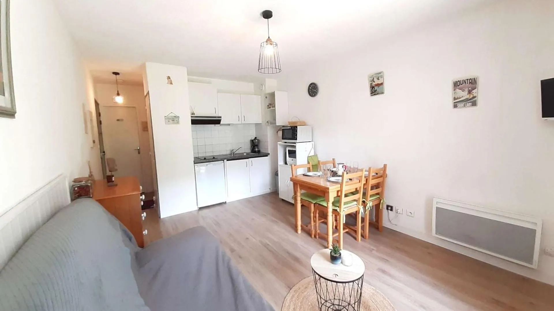T2 A Vielle-Aure, 4 Pers, Balcon Sud, Parking, Kitchenette Equipee, Proche Commodites - Fr-1-457-325 0*, Vielle-Aure